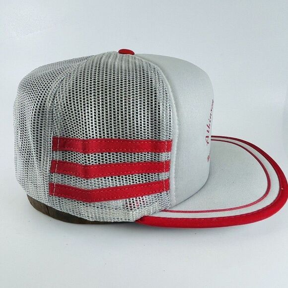 Ford New Holland Atkinson Hartney Manitoba 3 Stripe Mesh Snapback Trucker Hat - Picture 5 of 11